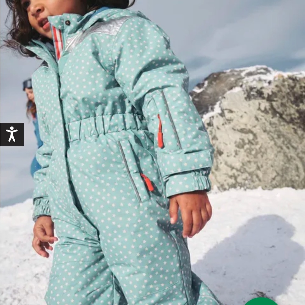 Boden ski all in one onesie size 4-5 NWOT